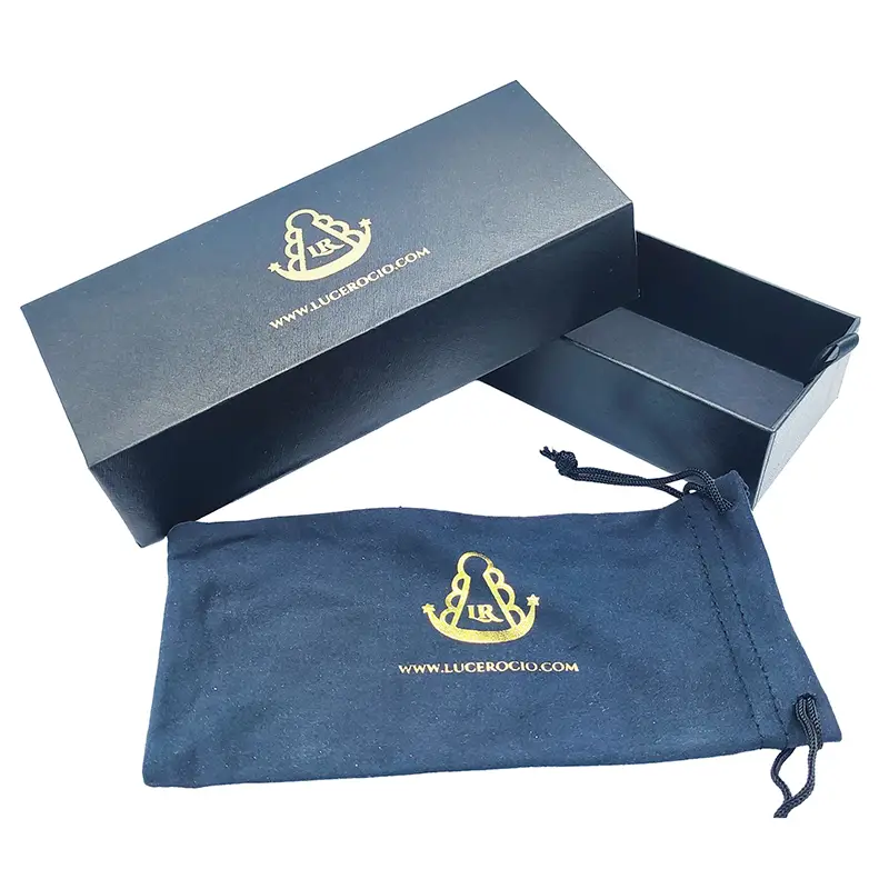 Funda de las gafas de sol luce rocío