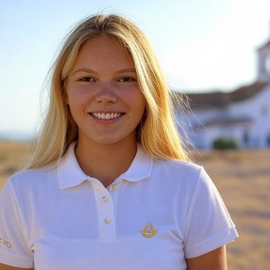 Polo mujer marca Luce Rocio color blanco